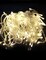 Premium 400 LED Multifunction String Lights — 96ft, Clear Cable, 8 Modes